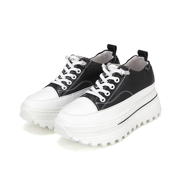 BABARA 브랜드관 본사운영 바바라 소가죽 키높이 몰드 스니커즈 5cm_BBE602 655583 186,900원