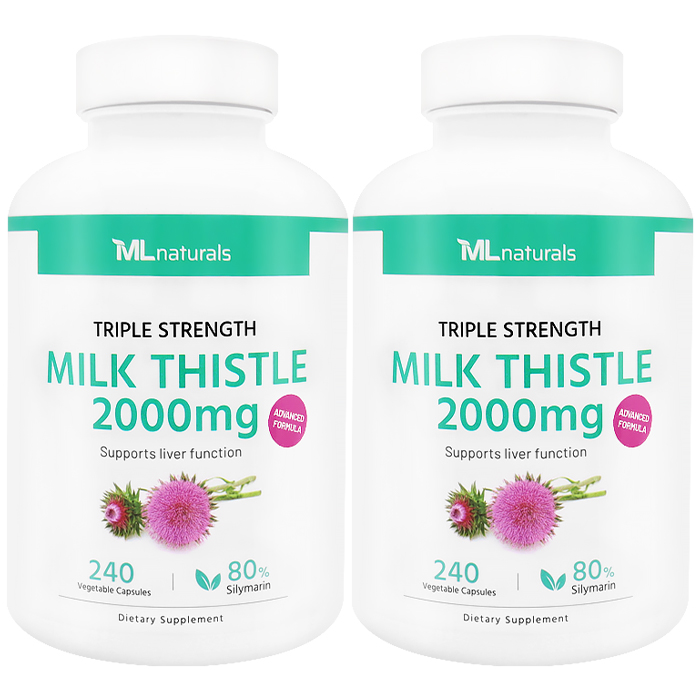 2병 [미국빠른직구] 마이라이프 내추럴스 고함량 밀크시슬 2000mg 240정, 2개, 240정 60,210원