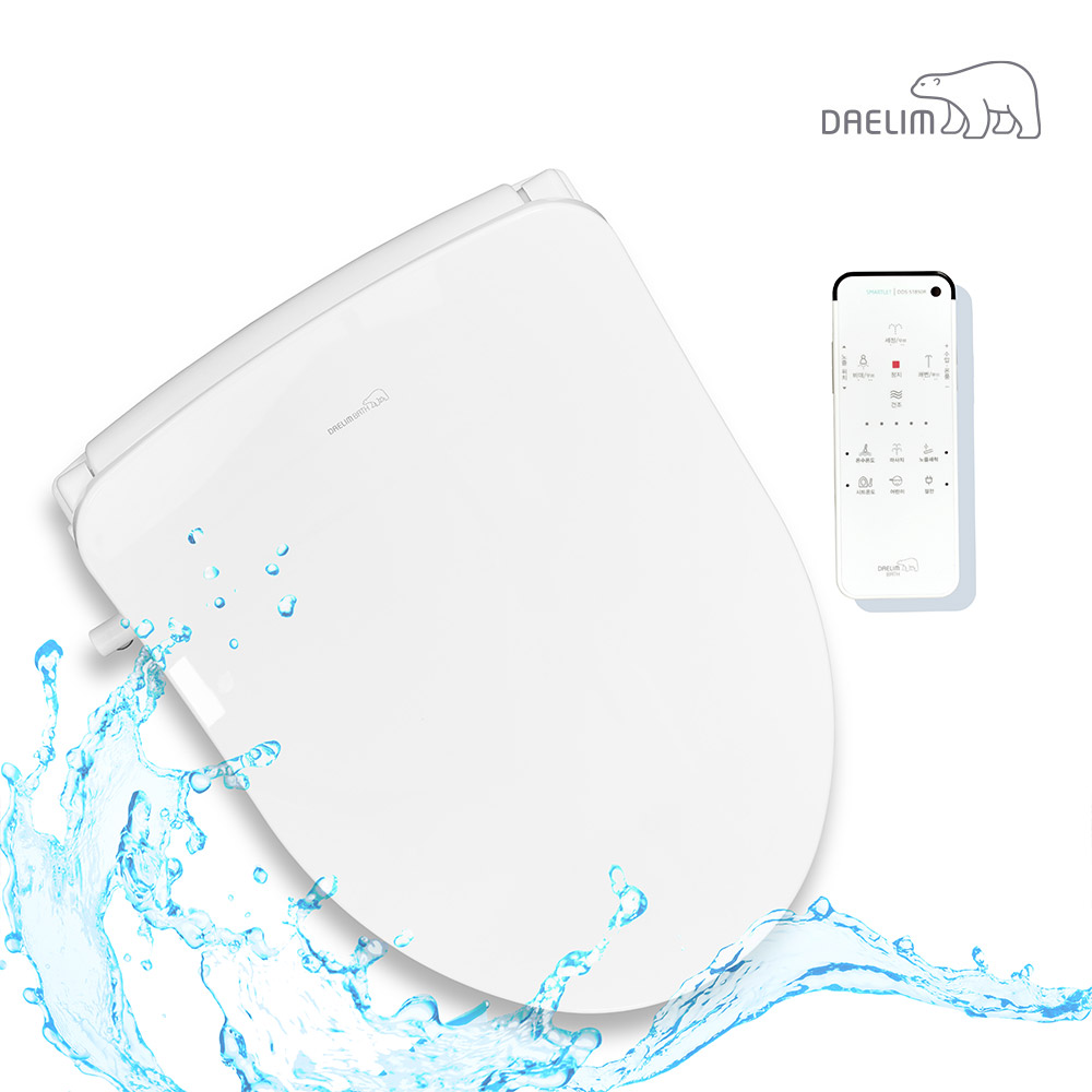 [국내생산]대림바스 온수좌욕케어 노필터 무선리모콘 비데 DDS-S1850R(설치요청은 고객센터로 접수) 225,890원