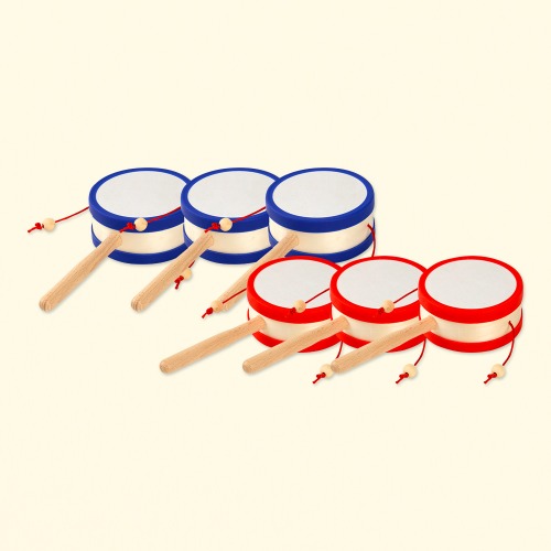 [캐스비] 맑은소리 흔들북/대 6개(1243set) 색상랜덤 아기 리듬악기 타악기 딸랑이 37,600원