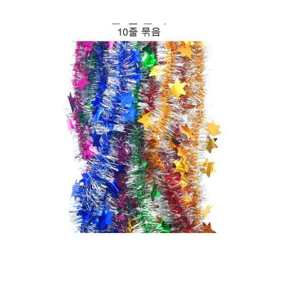 크리스마스 파티 장식용품 별 하트, 10개, 혼합 큰별 12,900원