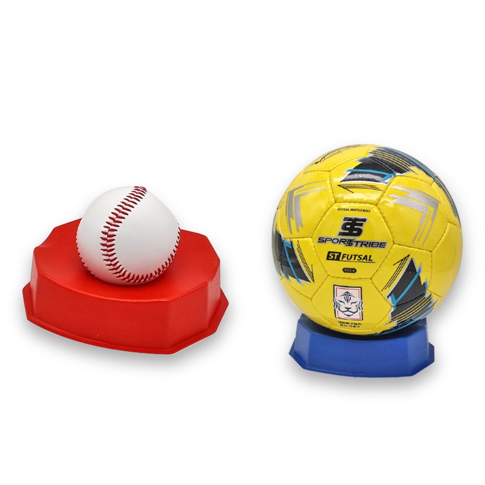 자체제작 공 전시 축구공 농구공 싸인구 진열 볼 받침대 3개입 세트 7,200원