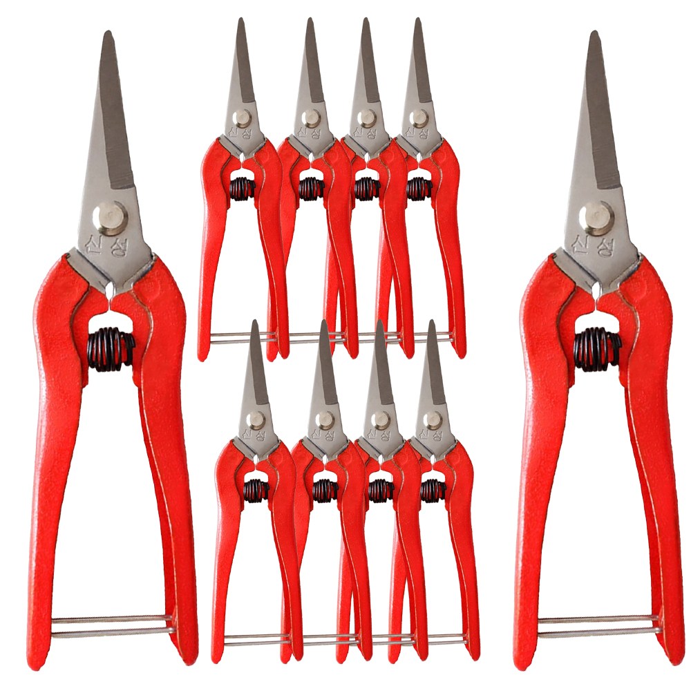 신성 실용가위3호 4호, 적과대, 적과소 적과용, 산업용, 다용도 SB203, SB204, 10개 21,500원