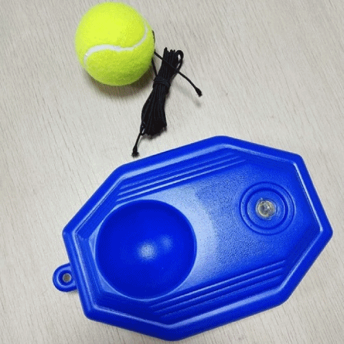 쇼핑1번지 핫세일스토어 셀프 테니스 트레이닝툴 연습기 리턴볼 싱글 연습 세트 1인 솔로 혼자하는 운동, One Color,셀프테니스세트, 1개 3,980원