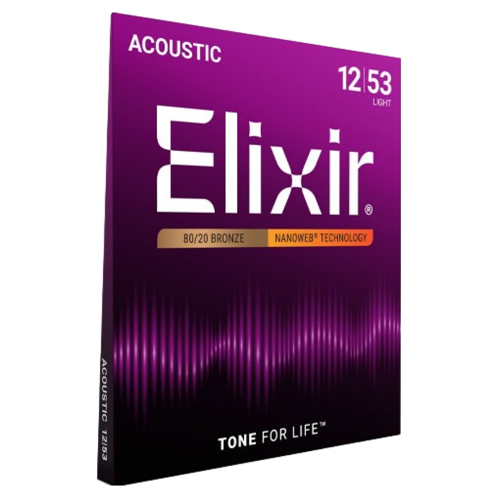 엘릭서 어쿠스틱 나노웹 80 20 브론즈 라이트 기타 스트링, 11052, 혼합색상, 1개 23,400원