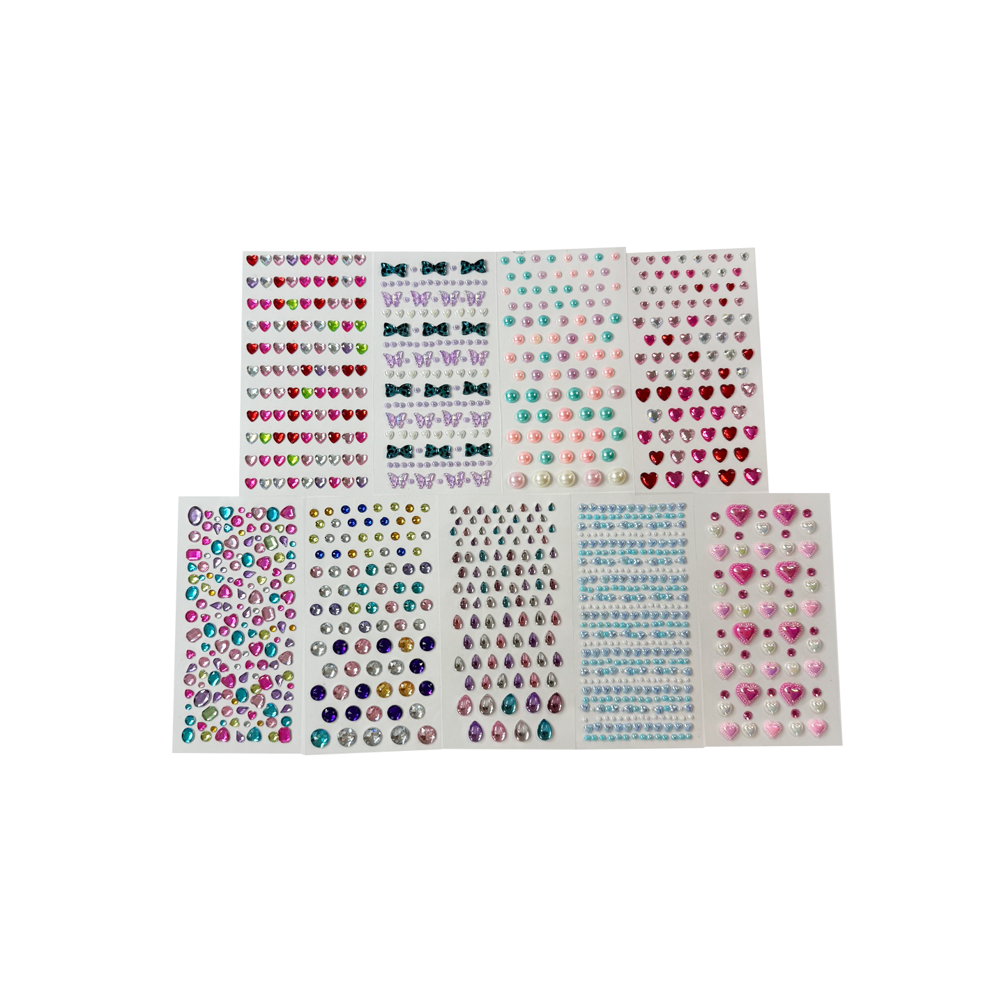 몽구문구 보석 스티커, 1개, 9종set 7,200원