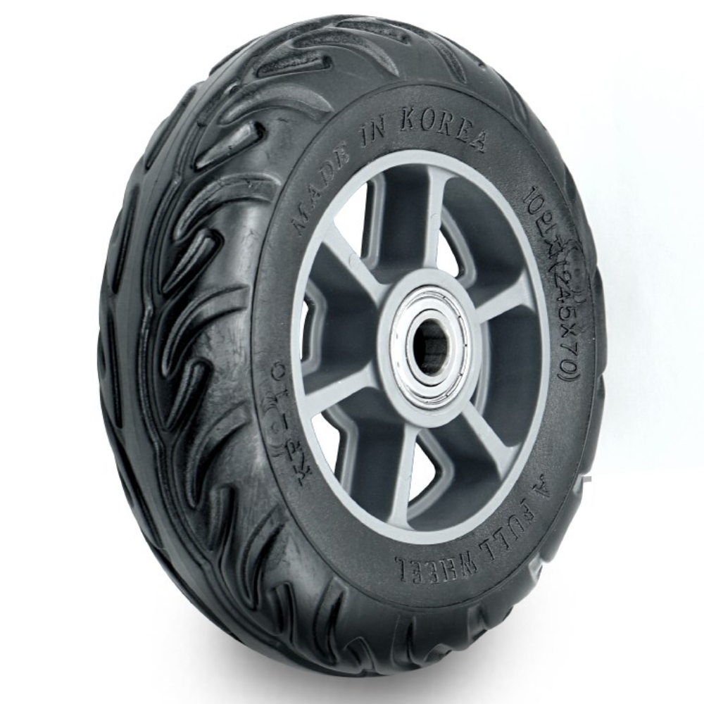 25cm(10인치) PVC 고무 통바퀴, 1개 13,000원