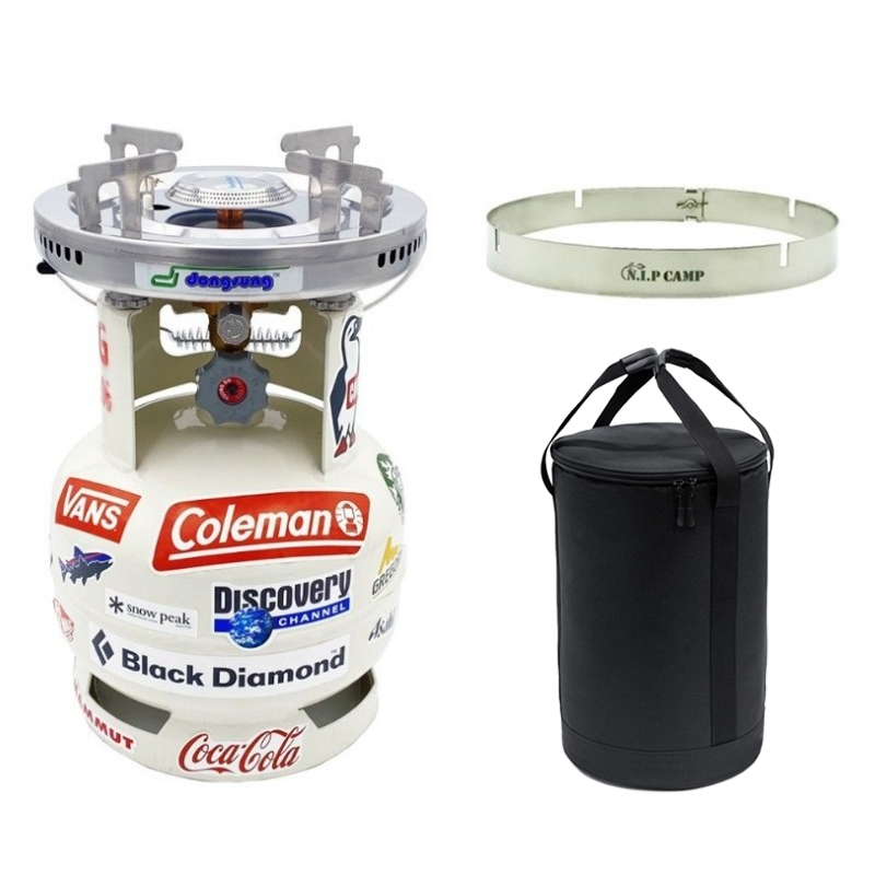 동성해바라기 1005 버너 링가드 바람막이 전용가방 3kg 가스통 세트 145,000원