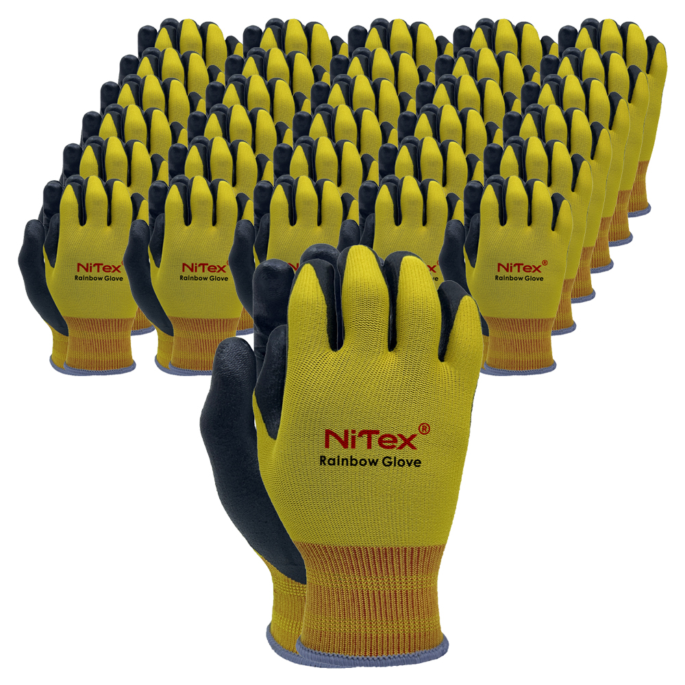 나이텍스 레인보우 NBR폼 코팅 작업장갑 양손착용 L 세트 NRG-400 88,000원