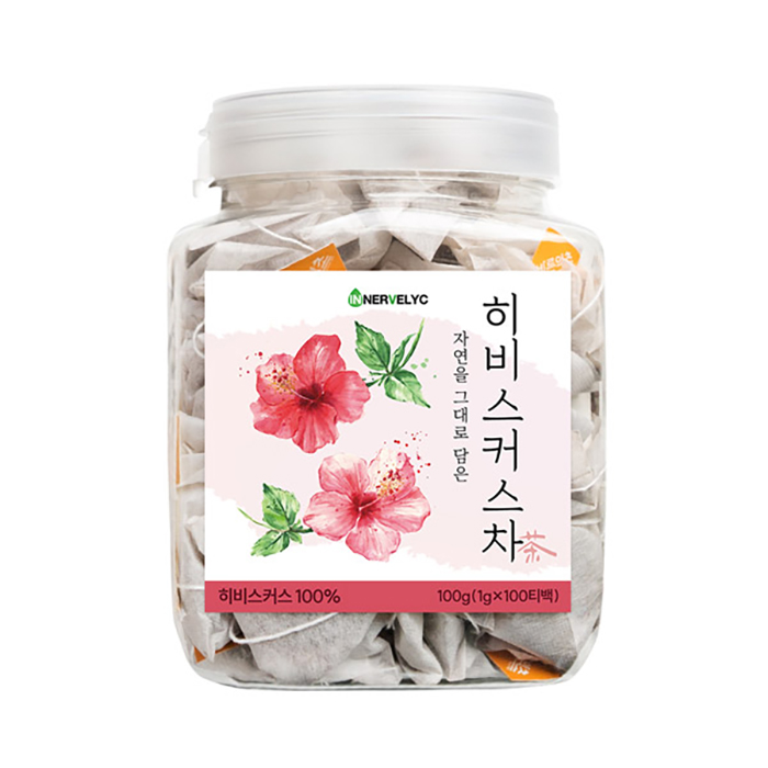 이너블릭 히비스커스차, 1g, 100개입, 1개 16,910원