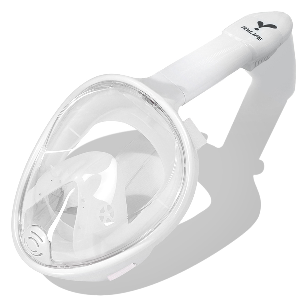 이츠라이프 3세대 키즈 풀페이스 스노클링 마스크, 화이트 19,900원