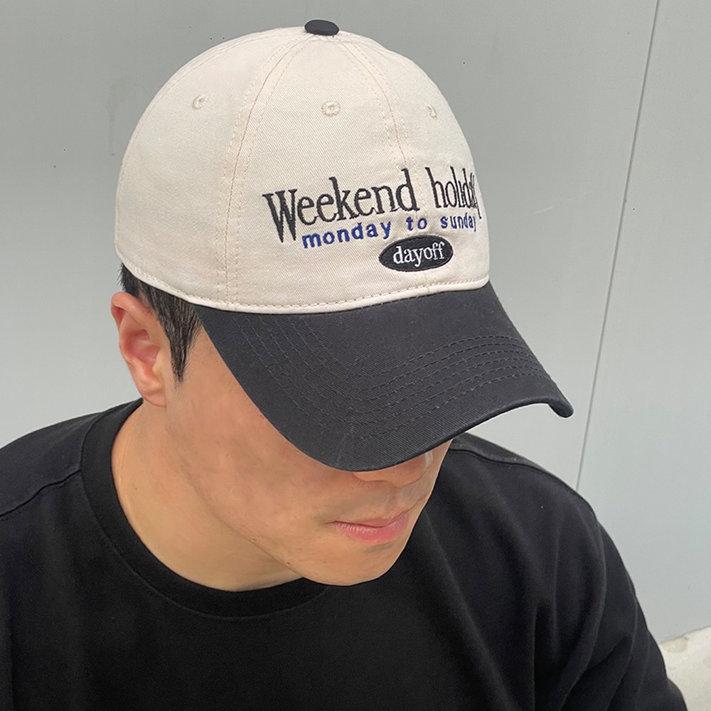 크군 데일리 남녀공용 모자 트렌디 홀리데이 투톤 볼캡 21,900원