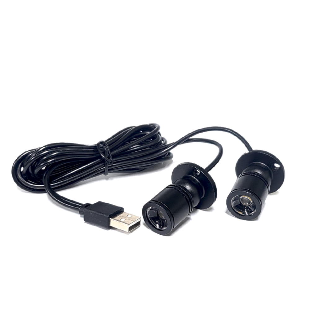 알테쉬 피규어 조명 USB LED 미니 전구 진열장 전시 핀조명, 블랙+화이트 6,800원