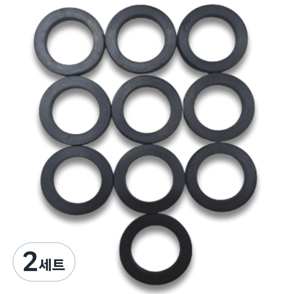 와이엔케이더밸류 수도 누수방지 고무 패킹, 2세트, 현재가 9,800원