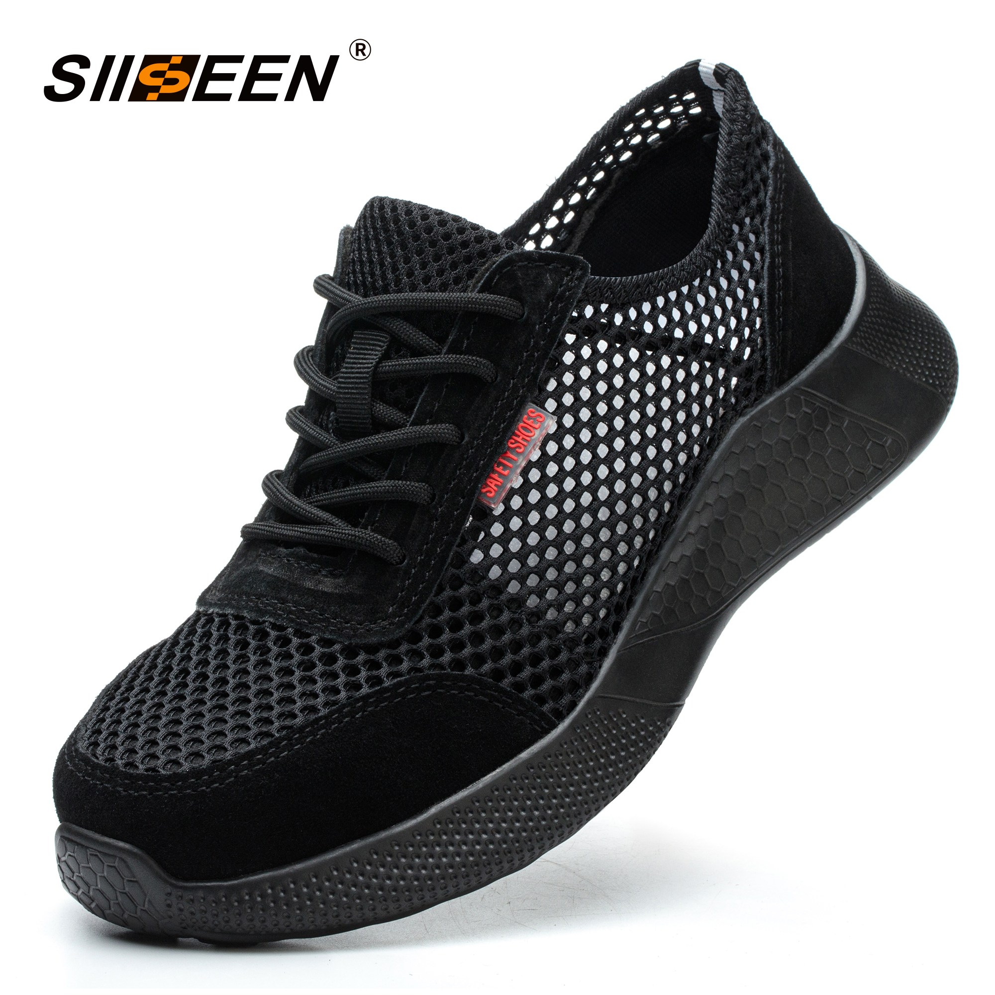 여름용 큰 메쉬 안전화, 소프트, 내마모성, 가볍고 편안한 작업화 F-510summer 27,950원