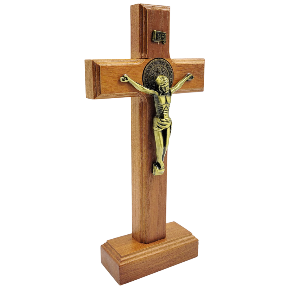 월넛 원목 황동 천주교 예수님 십자가 17,900원