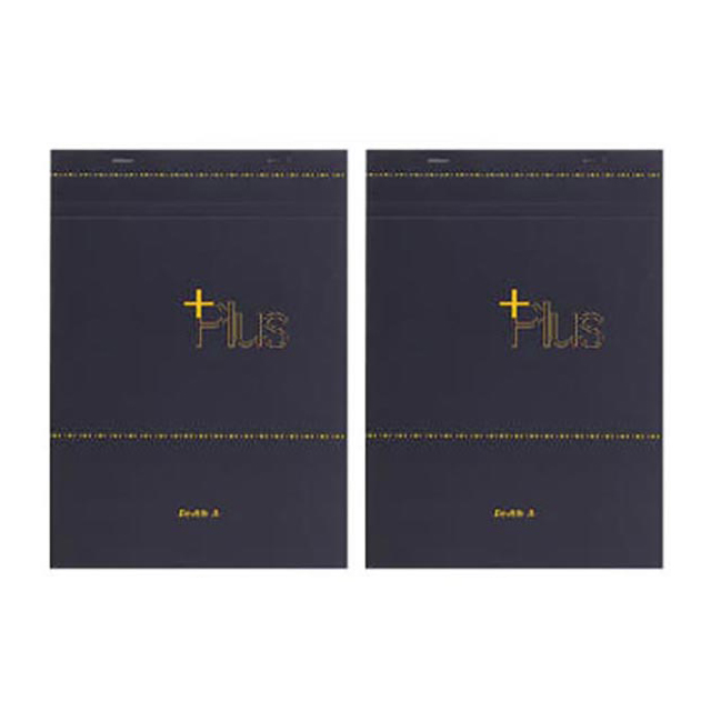 더블에이 플러스 노트패드 60매 2권, 1세트, A4 네이비 11,900원