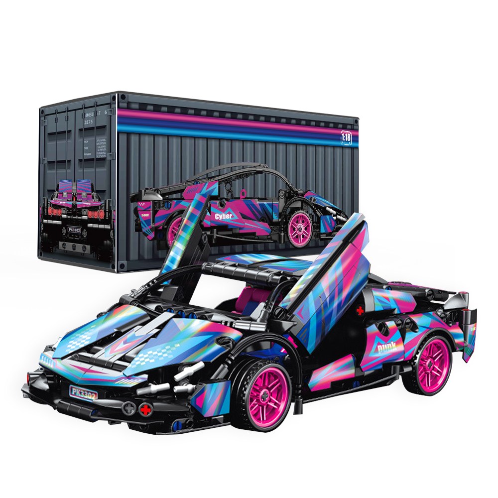 휴비 스피드펑크 레고 자동차 조립식 스포츠카  호환블럭 프라모델 조립놀이 17,800원