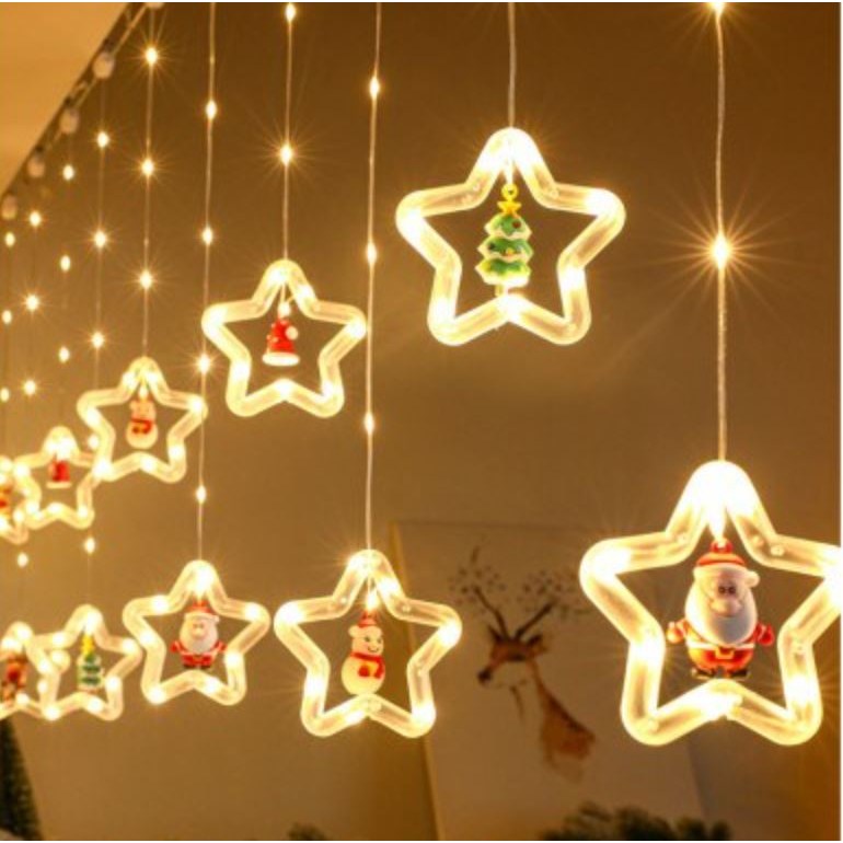 파인굿즈 크리스마스 줄조명 usb +리모컨 가랜드조명 벽트리, 웜화이트usb가랜드(리모컨포함)-별, 1개 22,500원