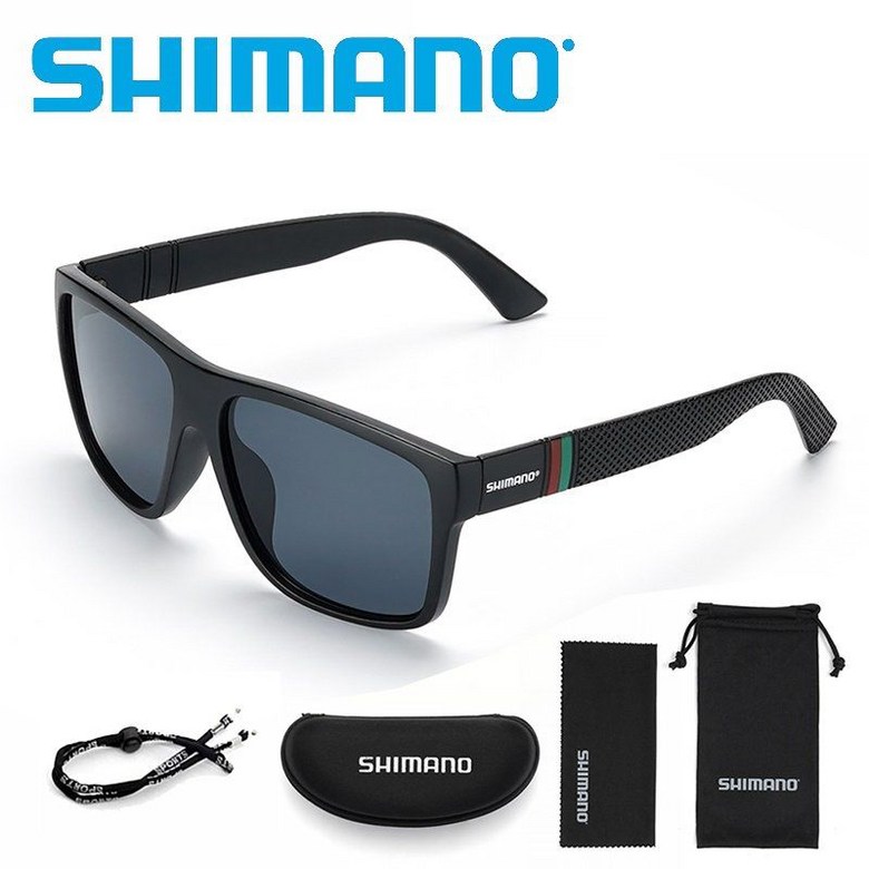 SHIMANO/시마노 낚시 안경 편광 눈부심 방지 HD 선글라스, 블랙 프레임 블랙 렌즈(939), 1개 40,100원