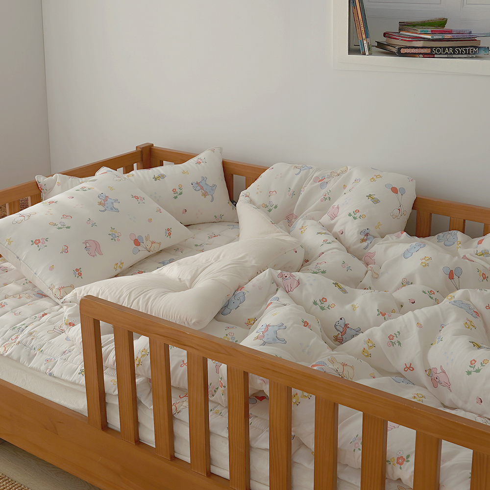 에이트룸 유아용 보들보들 모달 밀크 차렵이불 48,100원