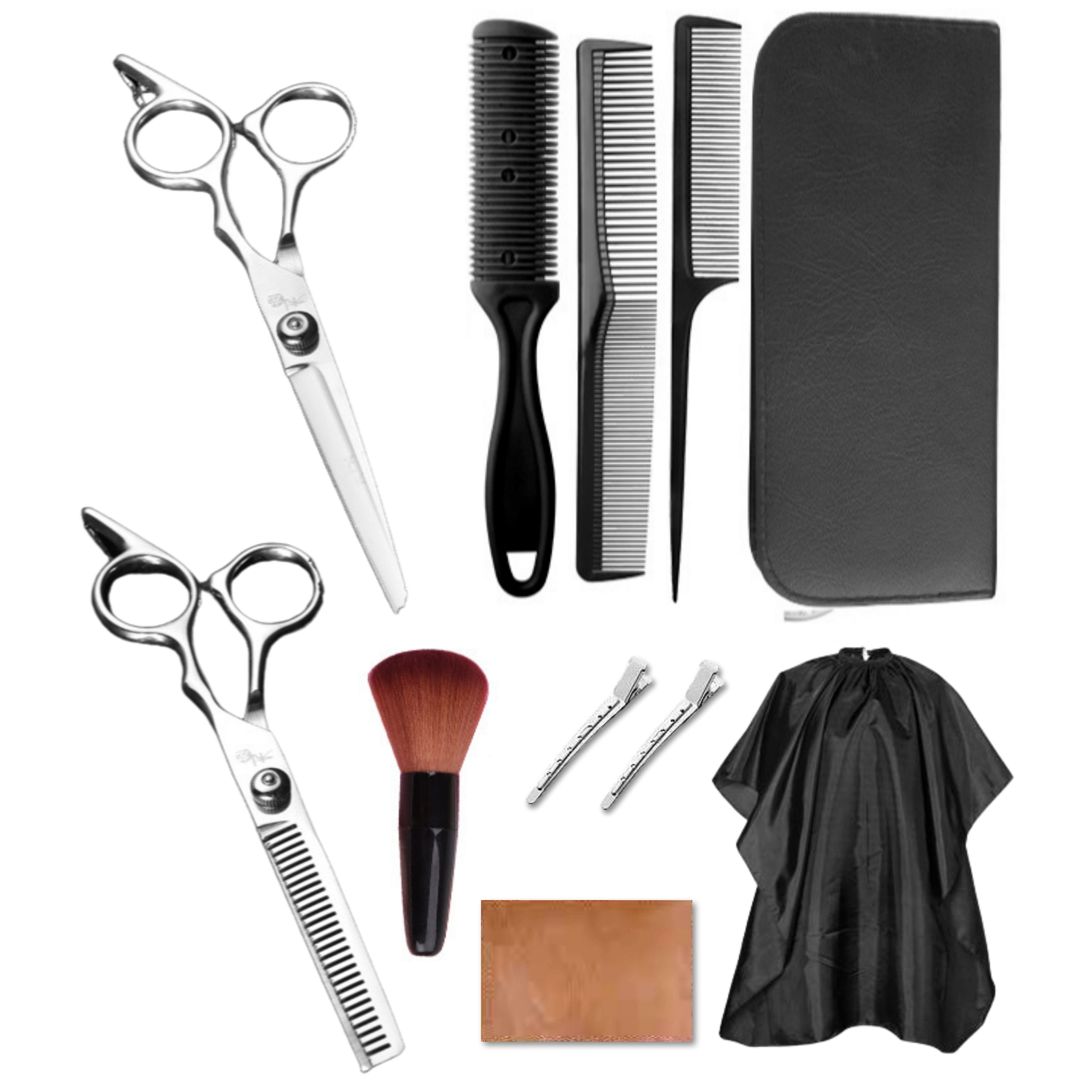 시크하우스 미용가위 전문가용 가정용 1세트, 1개, 블랙 23,500원