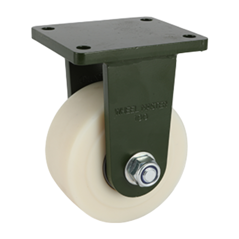 고하중캐스터 10cm(4인치) 900kg MC나일론바퀴 고정형 운반차 장비 반도체 생산설비 122,000원