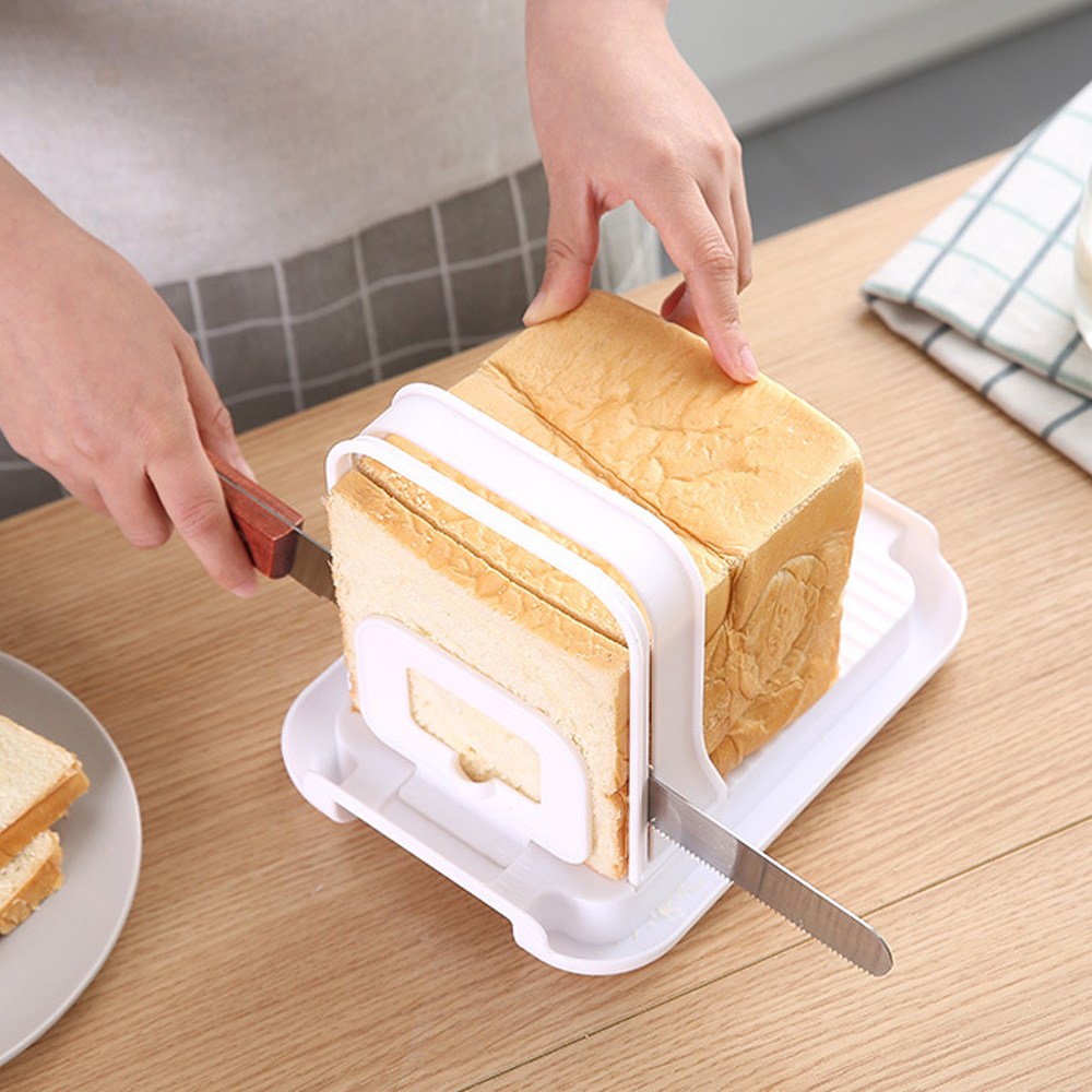 릴스베이 식빵 커터기 식빵자르기 토스트 컷팅기 통식빵 소분 3단계 두께조절 슬라이서 홈베이킹 11,780원