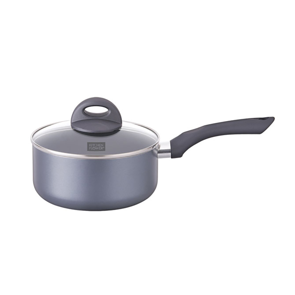 키친플라워 IH 세라믹 냄비, 그레이, 편수18CM, 18cm 14,450원