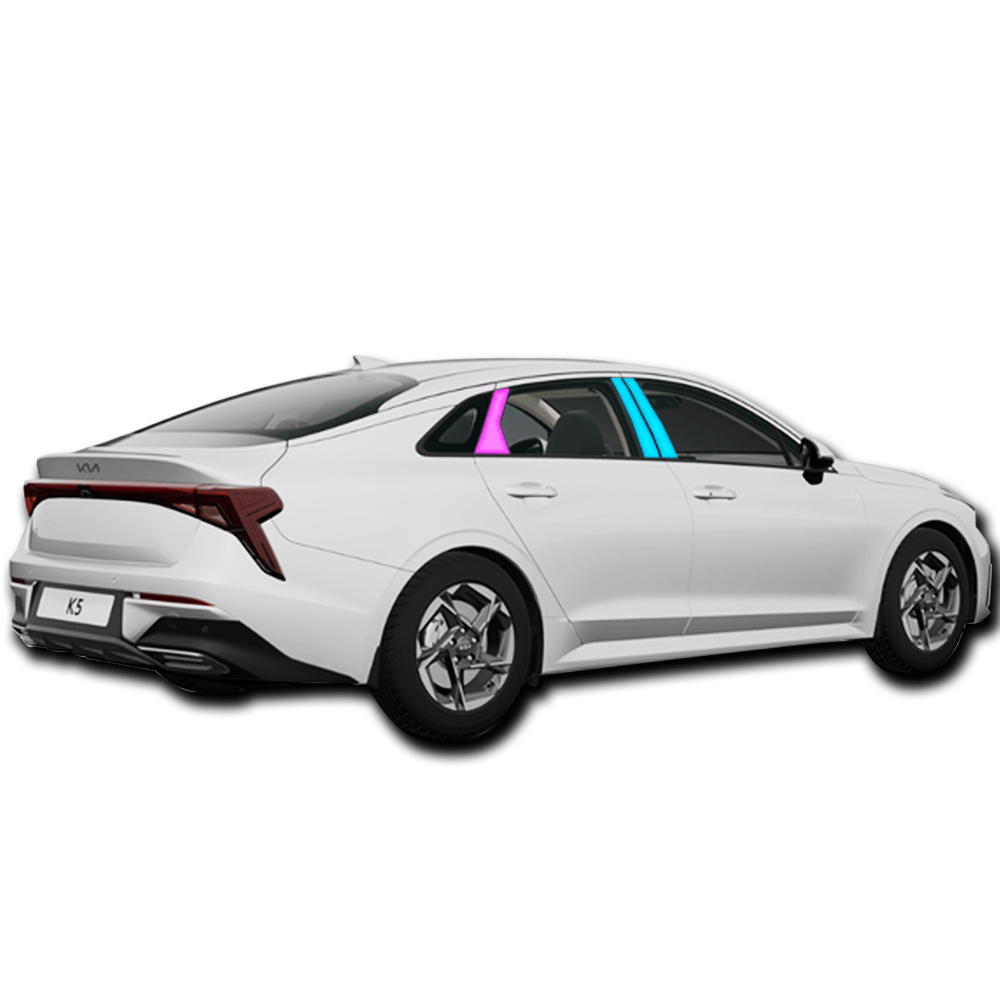 스킨엑스 K5 DL3 페이스리프트 B필러+C필러 패키지 PPF 차량보호필름, 1개 22,000원