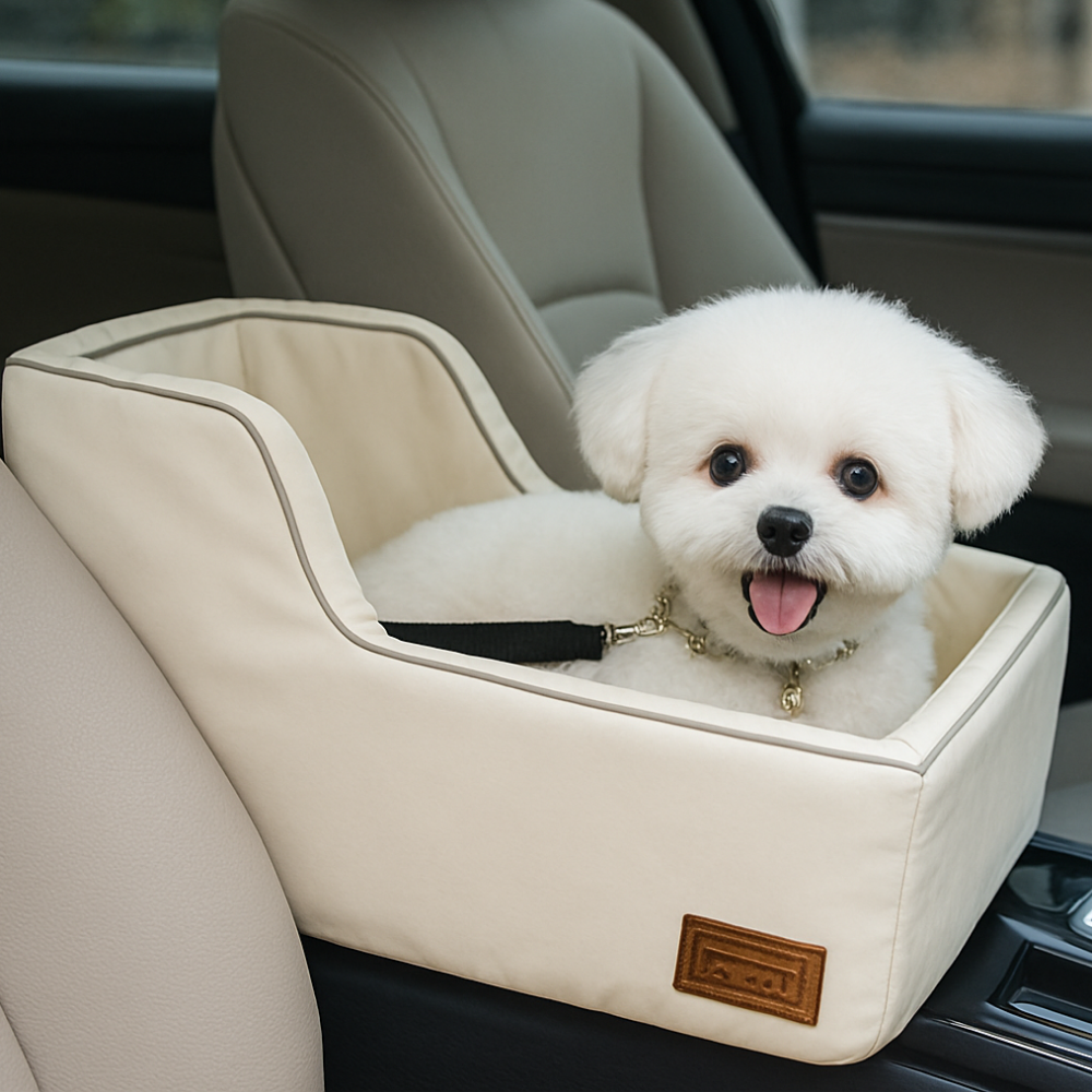 애완견 차량 카시트 강아지 방석 쿠션 콘솔박스 애견 카시트, 1개 29,960원