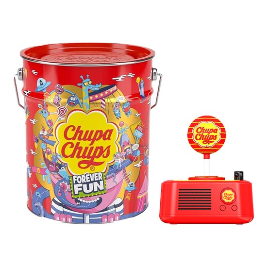 츄파춥스 팝아트틴 150입 + 한정판 블루투스 스피커 32,900원