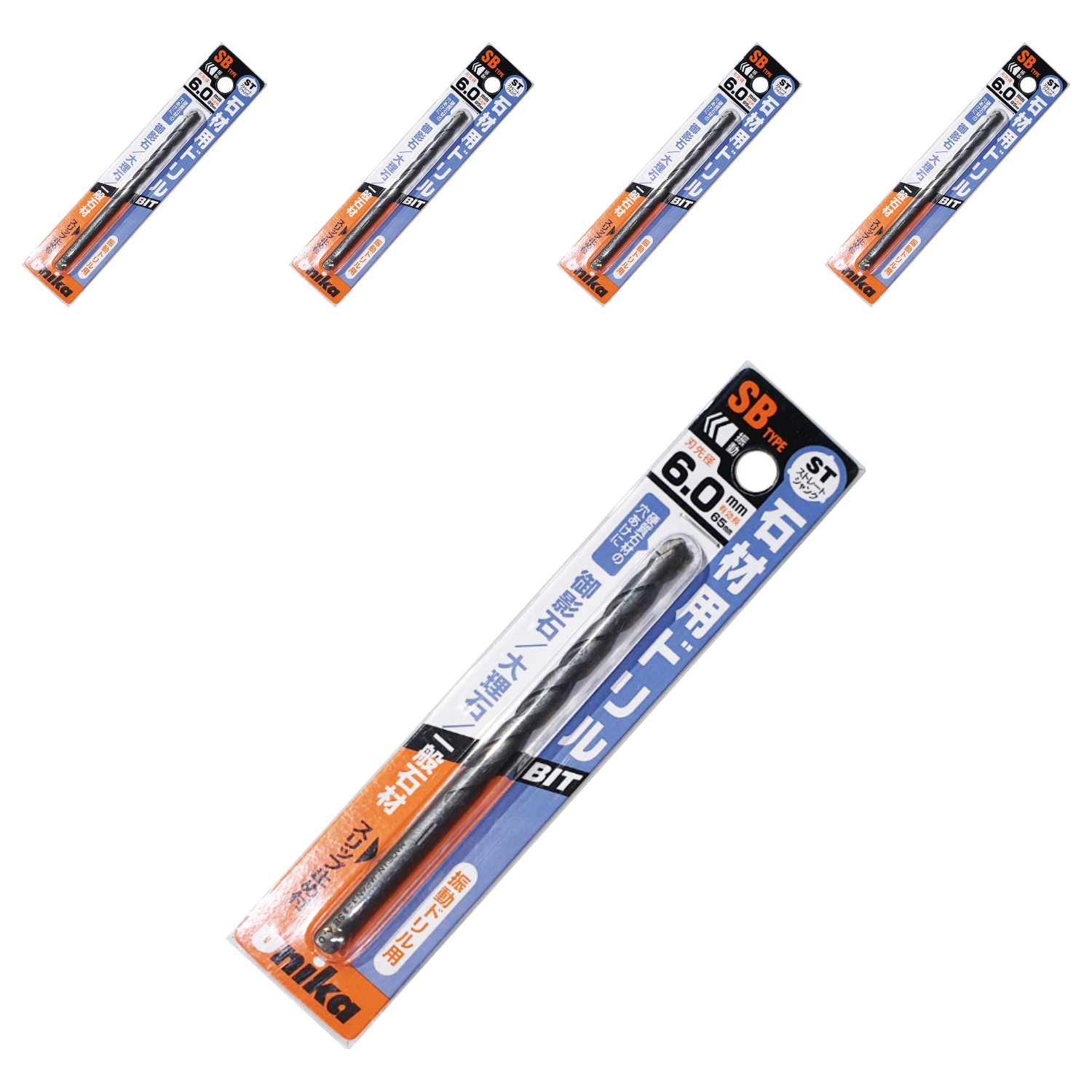 유니카 대리석 전용 드릴 SB-6.0, 5개 23,060원