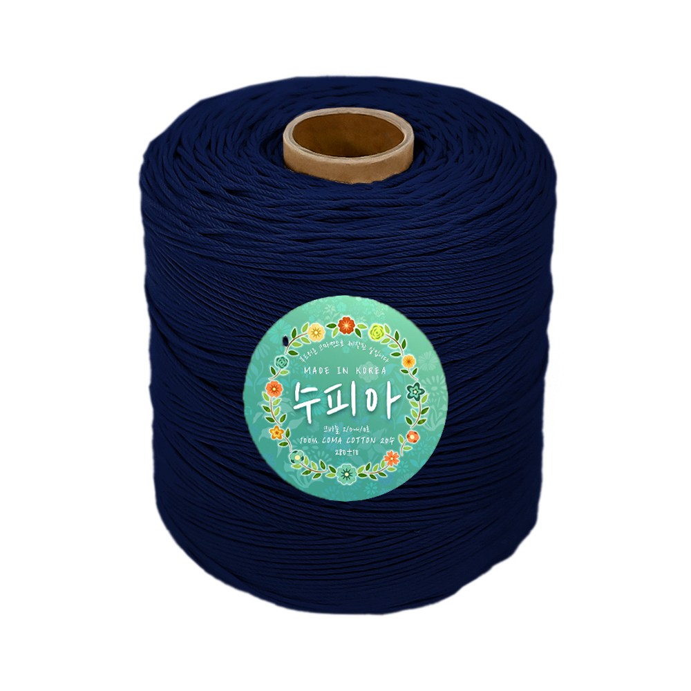 털실나라 수피아코튼 280g 미니콘 대용량 코마면 20수 면사 15,900원