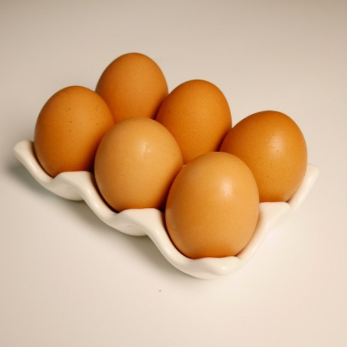 에브리샤인 6구 세라믹 계란 트레이, 화이트, 1개 6,740원