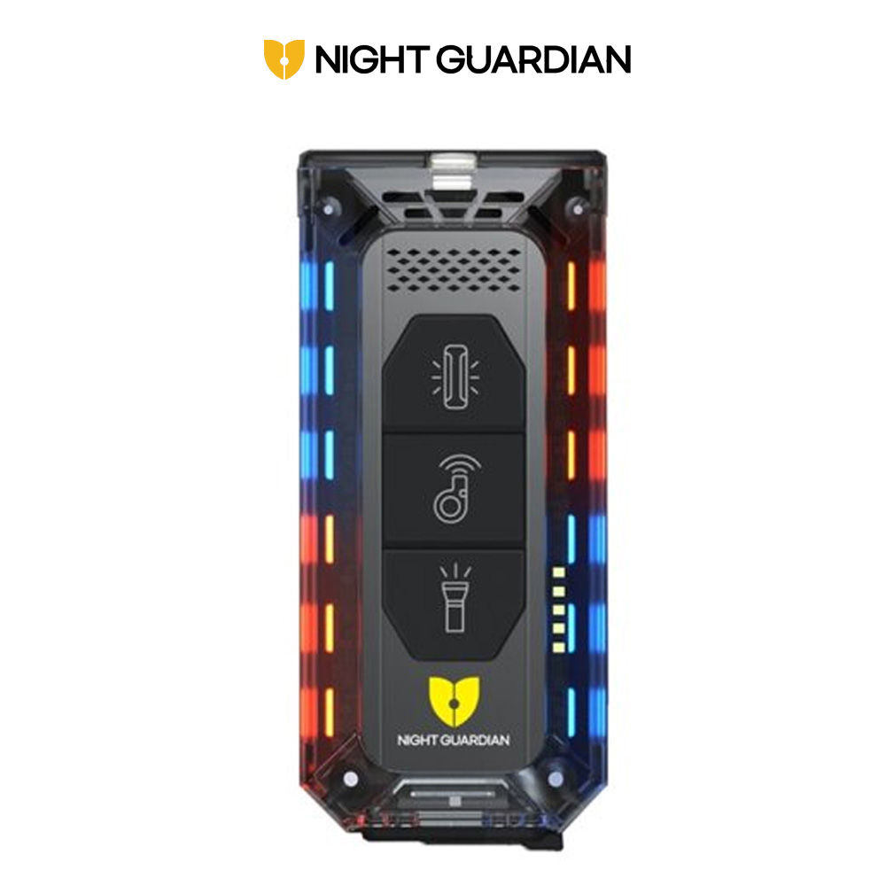 나이트가디언 W NGW-02 휴대용 LED 경광등 전자 호각 휘슬 C타입 충전용 야간 안전 비상 신호 경찰관 미니 EDC 한강사 43,800원