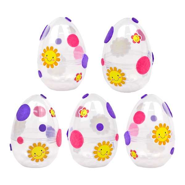 (재미스쿨) 부활절 계란케이스 꾸미기 투명 (5인용), 본상품선택 5,200원
