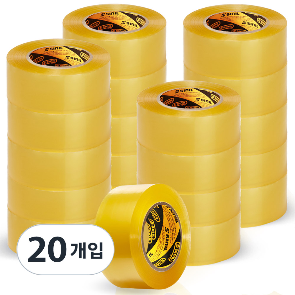신일 투명 OPP 박스테이프 80m 20개 23,730원