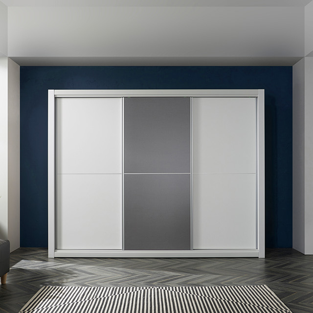 우아미가구 감비노 슬라이딩 도어 장롱 풀세트 9자 1,036,900원