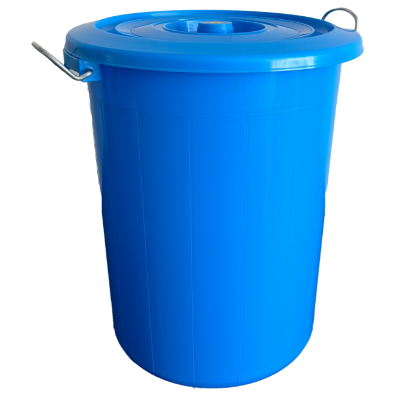 나코 파란통 대형 플라스틱 통 바퀴달린 운반구 업소용 물통 쓰레기통 75L 110리터, 블루 16,000원
