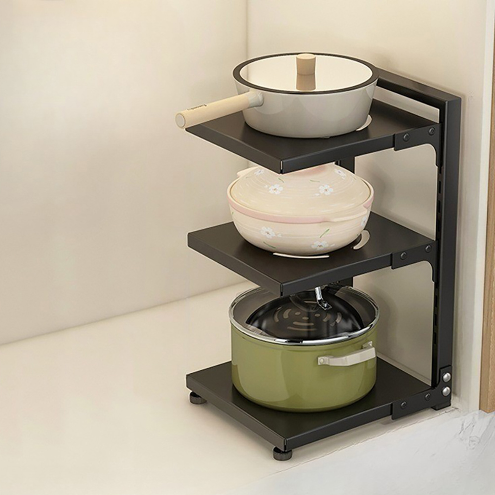 셀리빙 높이조절 후라이팬 정리대 13,500원