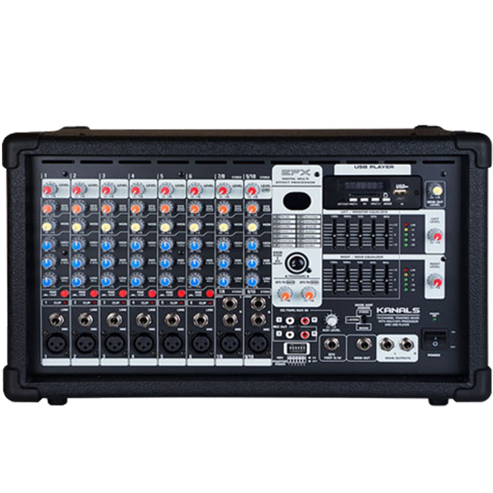 카날스 파워드앰프 EMP-(500/800/1300) 에코믹싱 전문가용, SM, EMP-1300 1,656,200원