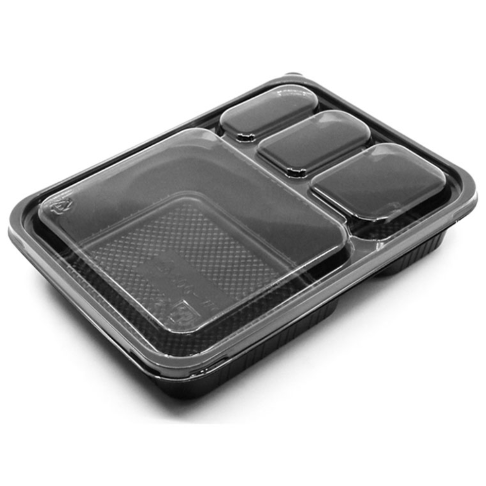 엠엔피 일회용 도시락통 1회용 도시락 고급 도시락용기 MP-003 4칸, 1개, 50세트 28,000원