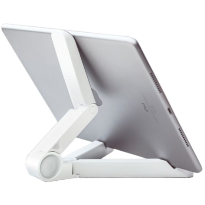 데이레오 각도조절 탁상용 휴대폰 태블릿 겸용 거치대, 1개, 화이트, 슬림형 7,900원