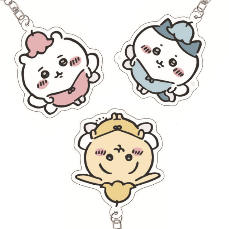 [3종] 먼작귀 요정 아크릴 키링 키홀더 에어팟 케이스 가방 백참 귀여운 캐릭터 피규어 9,500원