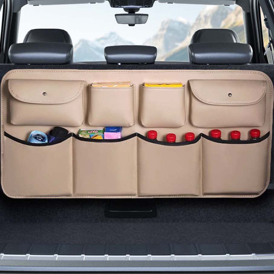크로니클 suv 호환 초간편 트렁크 틈새 공간 활용 풀포켓 수납함, 베이지 33,900원