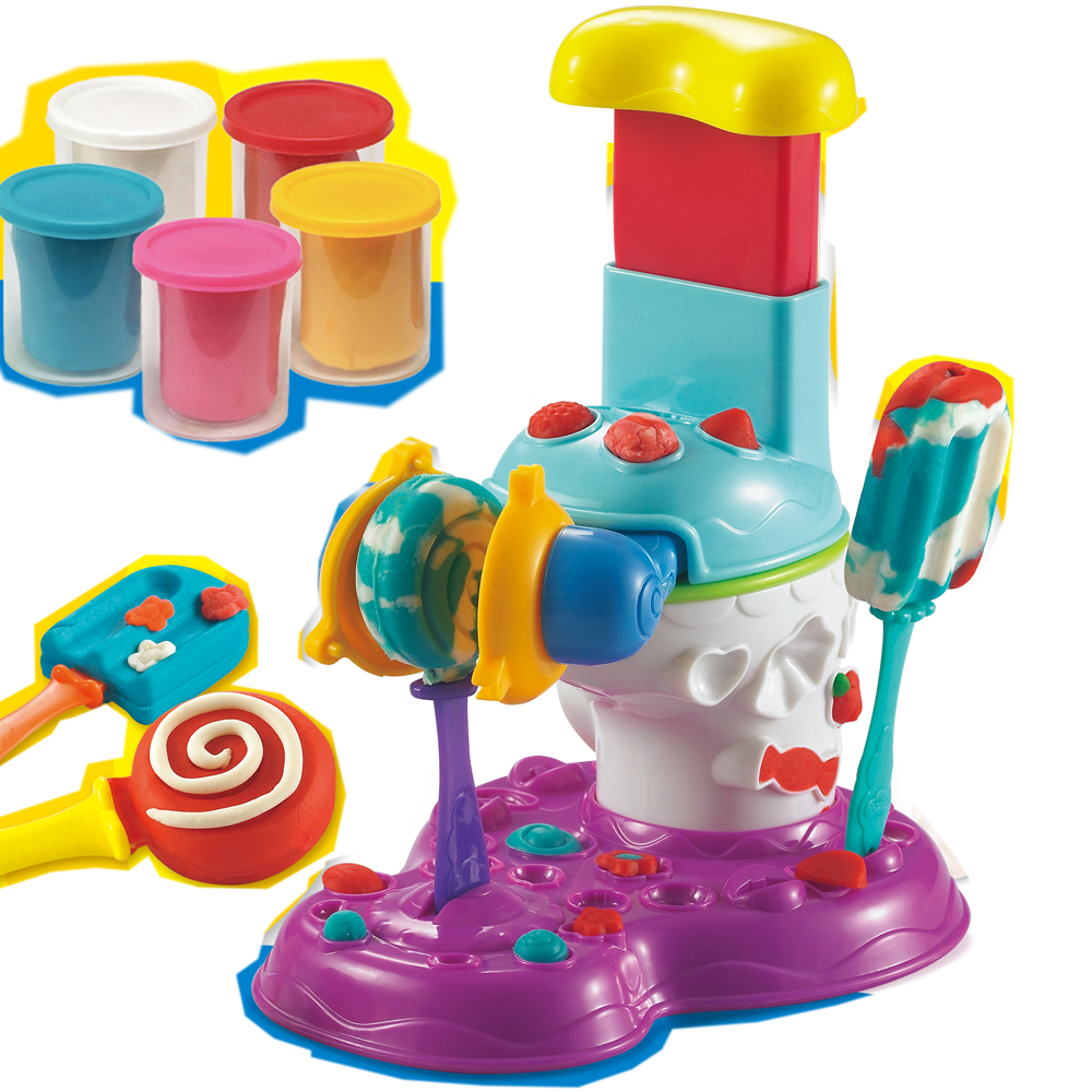 캔티 아이스크림 점토놀이 도우 유아용 칼라클레이 세트 yiqis6858b, 혼합색상, 1개 10,300원