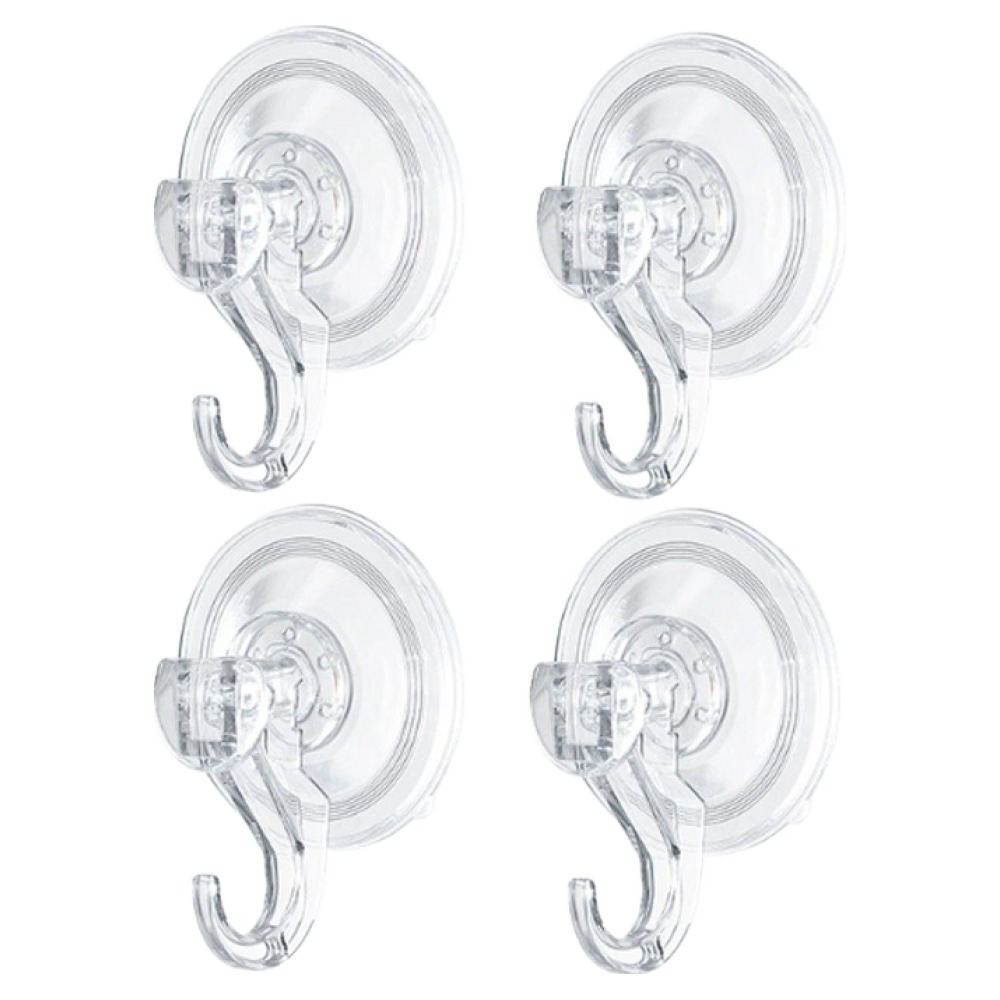 앞날창창 무타공 흡착식 벽걸이 후크고리, 단일색상, 4개 3,990원