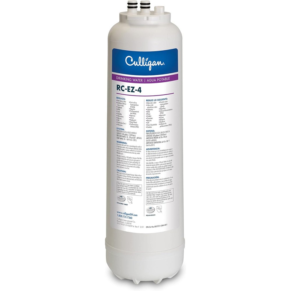 컬리건 RC 체인지 RC EZ 4 000갤런 정수필터 WFQTC7 122,400원