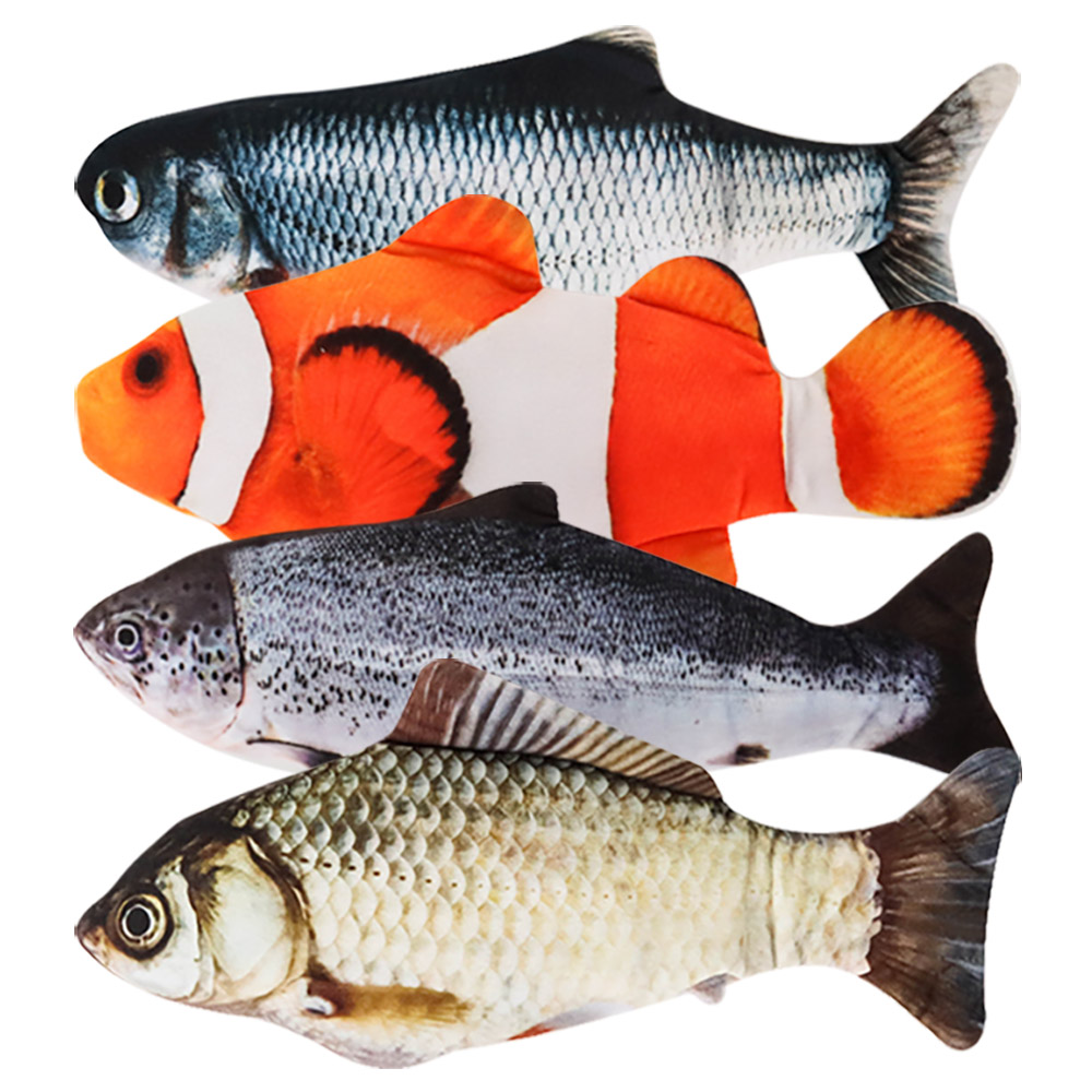 딩동펫 반려동물용 움직이는 파닥피쉬 자동장난감 4개 25,400원